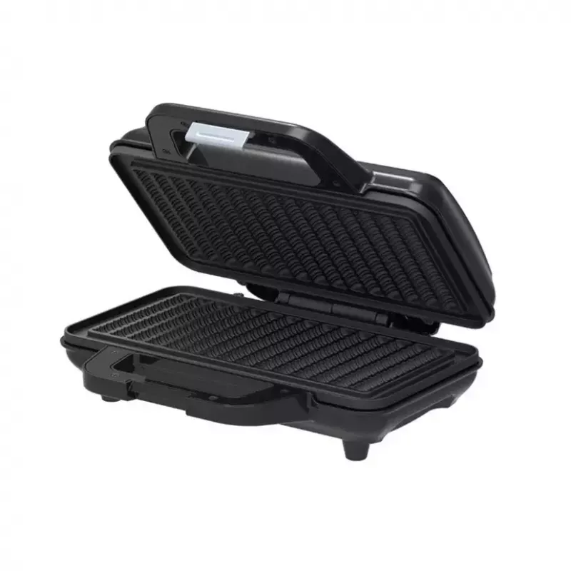 Máquina de gofres y patatas Tristar WF-1171, 1000 W, placa 28,5×15,2 cm, acero inoxidable, 1,5 kg