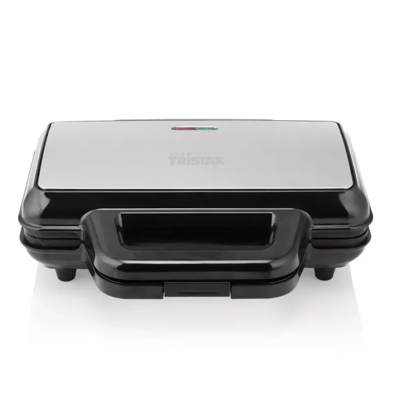 Máquina de gofres y patatas Tristar WF-1171, 1000 W, placa 28,5×15,2 cm, acero inoxidable, 1,5 kg