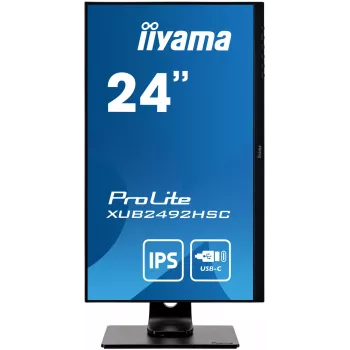 Monitor de ordenador iiyama ProLite XUB2492HSC-B1 60,5 cm (23,8 pulgadas) 1920 x 1080 píxeles Full HD LCD negro