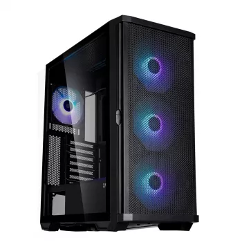 Zalman Z10 PLUS Caja de ordenador Semitorre Negra