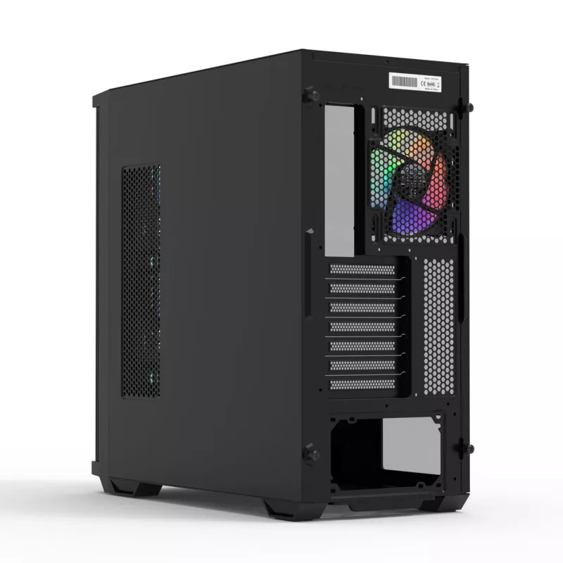 Zalman Z10 PLUS Caja de ordenador Semitorre Negra