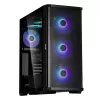 Zalman Z10 PLUS Caja de ordenador Semitorre Negra