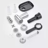 Severin ZB 5591 accesorio picadora de carne para robots de cocina KM 3896, KM 3897, KM 3898, plateado/negro