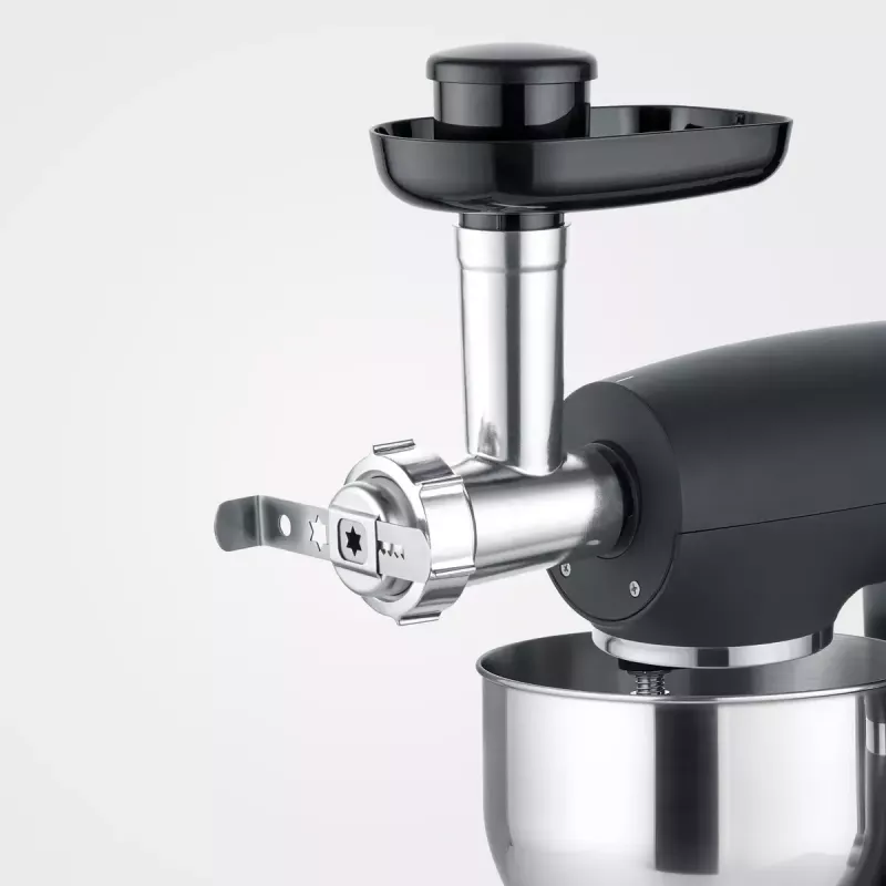 Severin ZB 5591 accesorio picadora de carne para robots de cocina KM 3896, KM 3897, KM 3898, plateado/negro