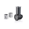 Severin ZB 5592 accesorio cortador de verduras para robot de cocina, 3 tambores de acero inoxidable