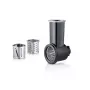 Severin ZB 5592 accesorio cortador de verduras para robot de cocina, 3 tambores de acero inoxidable