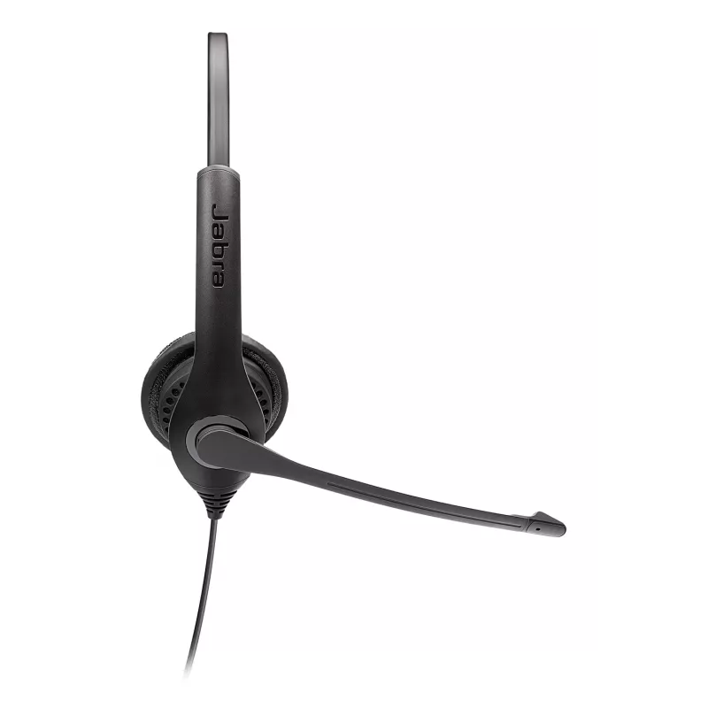 Jabra BIZ 1100 EDU DUO 3,5 mm, Con cable, 80 - 20000 Hz, Educación, 89 g, Auricular, Negro