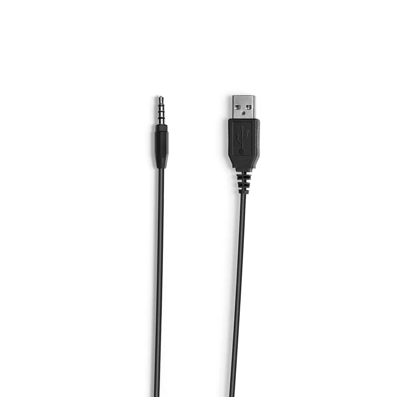Jabra BIZ 1100 EDU DUO 3,5 mm, Con cable, 80 - 20000 Hz, Educación, 89 g, Auricular, Negro