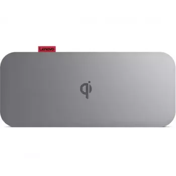Lenovo GO Polímero de litio (LiPo) 10000 mAh Carga inalámbrica Gris
