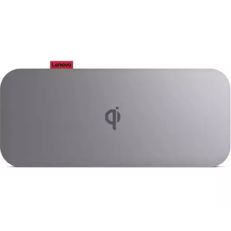 Lenovo GO Polímero de litio (LiPo) 10000 mAh Carga inalámbrica Gris