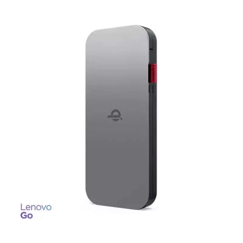 Lenovo GO Polímero de litio (LiPo) 10000 mAh Carga inalámbrica Gris