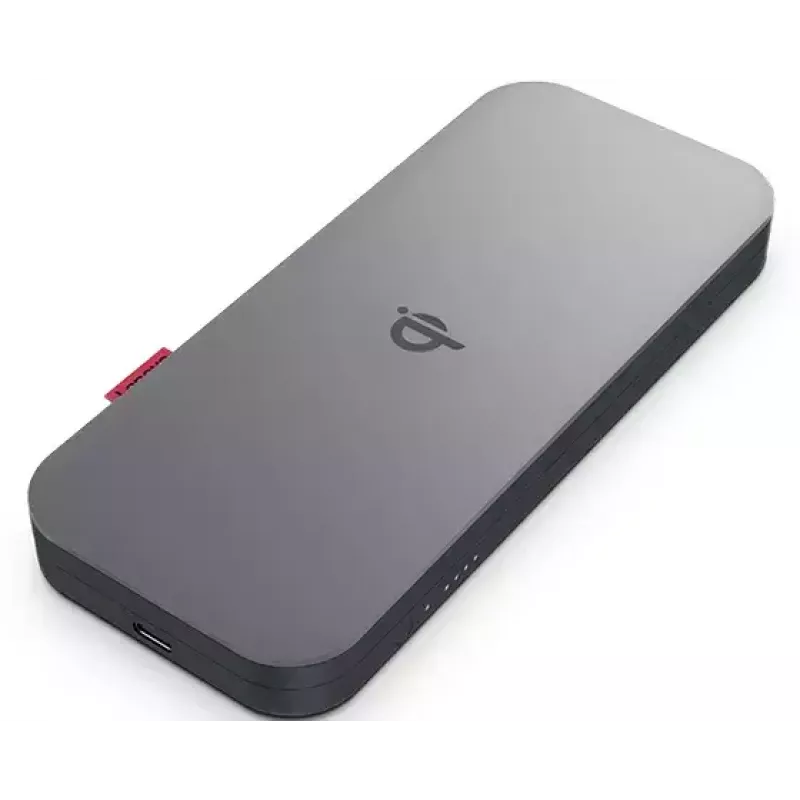 Lenovo GO Polímero de litio (LiPo) 10000 mAh Carga inalámbrica Gris