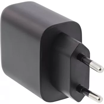 InLine USB PD fuente de alimentación, cargador GaN, USB-C único, Power Delivery, 65 W
