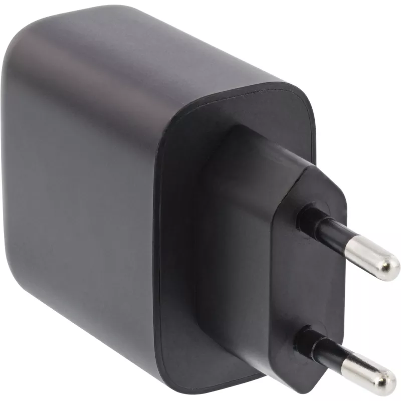 InLine USB PD fuente de alimentación, cargador GaN, USB-C único, Power Delivery, 65 W