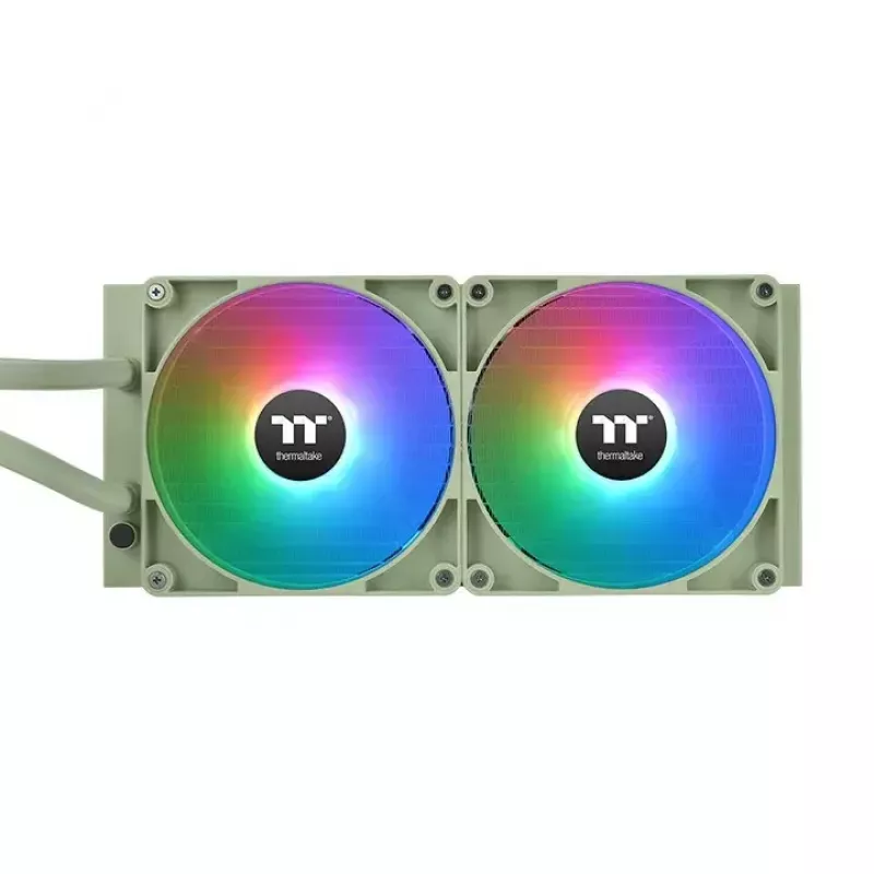 Kit de refrigeración líquida Thermaltake TH280 V2 ARGB verde 84,32 cfm 3,02 mmH2O