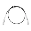 Extralink EX.2268 cable InfiniBand/fibra óptica 1 m SFP+ DAC negro