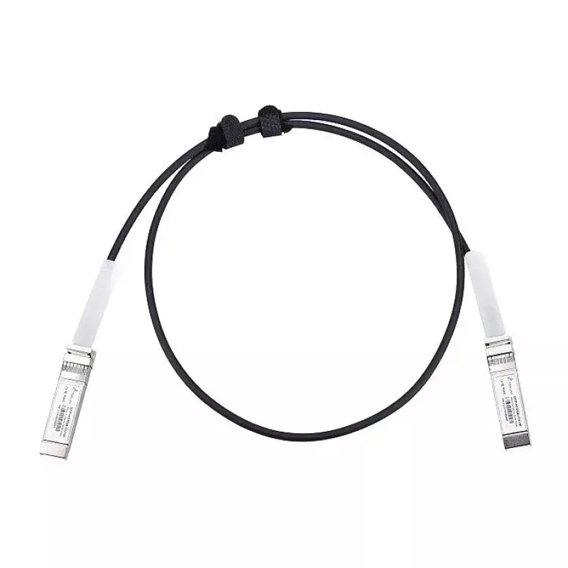 Extralink EX.2268 cable InfiniBand/fibra óptica 1 m SFP+ DAC negro