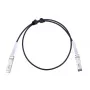 Extralink EX.2268 cable InfiniBand/fibra óptica 1 m SFP+ DAC negro