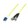 Microconnect FIB411001 cable InfiniBand/fibra óptica 1 m LC ST amarillo