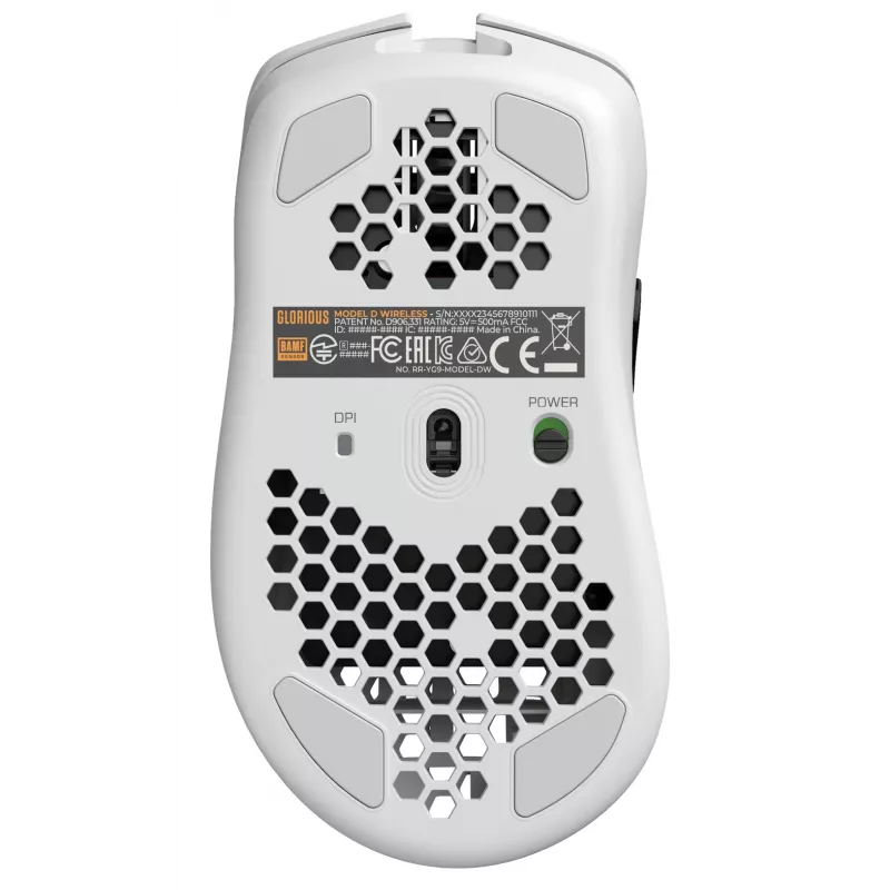 Glorious Gaming Glorious Model D Wireless - blanco mate, diestro, RF inalámbrico, 19000 DPI, blanco