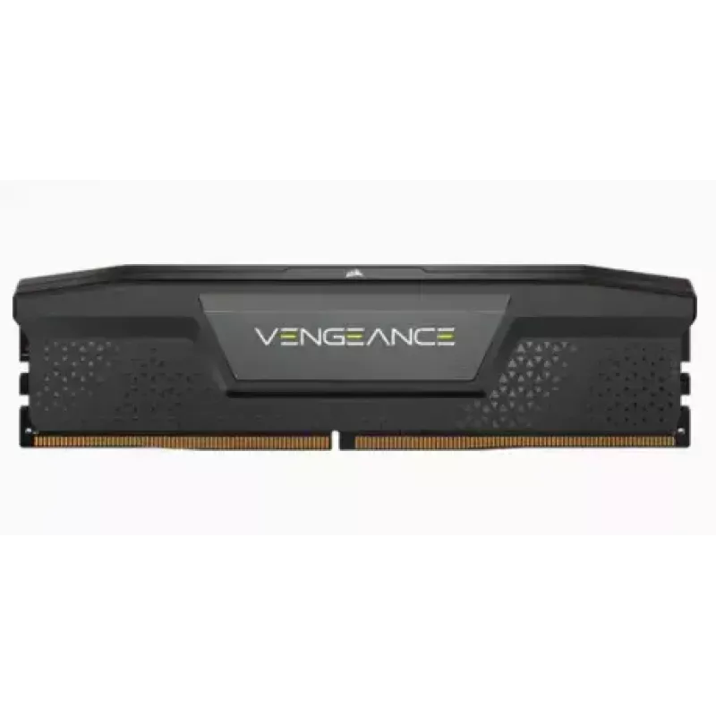CORSAIR VENGEANCE 16GB 2x8GB DDR5 5200MT/s DIMM Unbuffered 40-40-40-77 1Gbx16 Std PMIC XMP 3.0 disipador negro PCB 1.25V