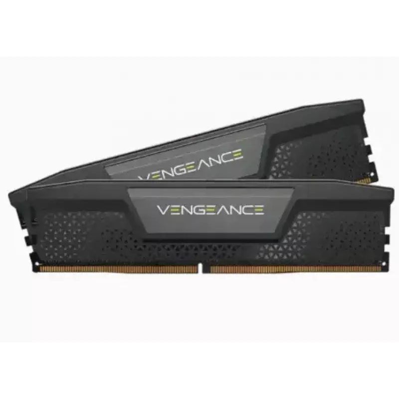 CORSAIR VENGEANCE 16GB 2x8GB DDR5 5200MT/s DIMM Unbuffered 40-40-40-77 1Gbx16 Std PMIC XMP 3.0 disipador negro PCB 1.25V