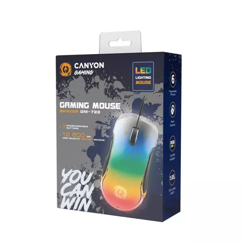 Ratón Canyon Braver GM-728 óptico