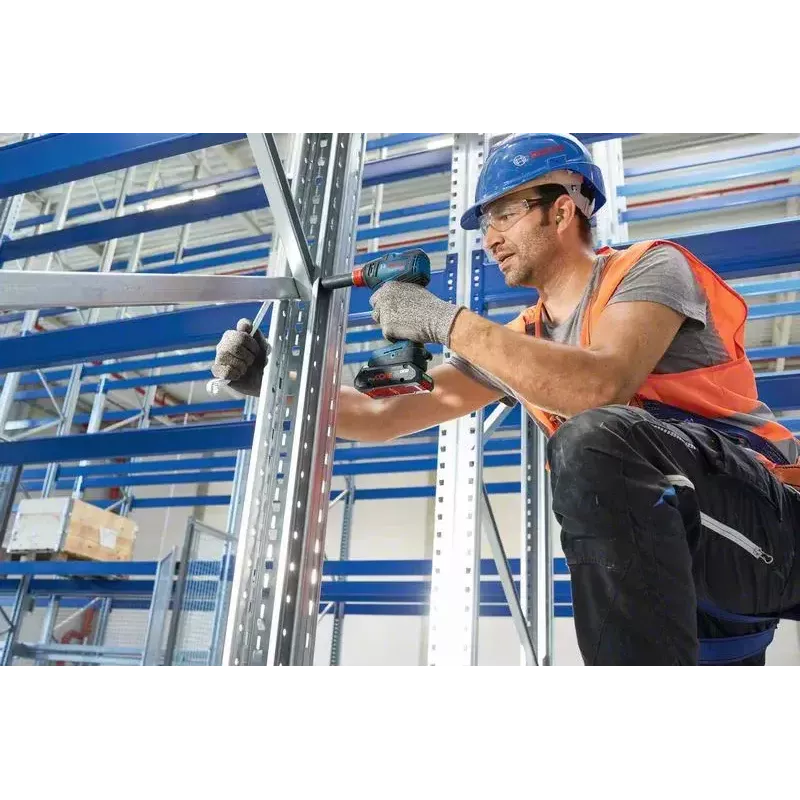 Bosch GDX 18V-200 Professional llave de impacto, 200 Nm, 2 baterías de 4,0 Ah, cargador GAL 18V-40, L-Case