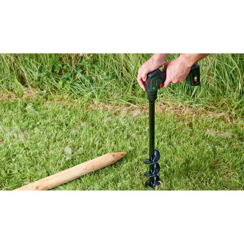 Bosch UniversalDrill 18V-60 06039D7001 taladro inalámbrico, batería de iones de litio de 2,0 Ah, maletín, verde/negro