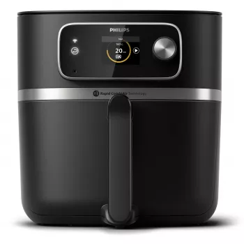 Freidora de aire Philips Serie 7000 HD9880/90 8,3 l 2200 W Negro Acero inoxidable