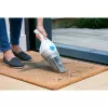 Black & Decker NVC115JL aspirador de mano inalámbrico, sin bolsa, 3,6 V, 0,325 L, 8 W, gris/blanco