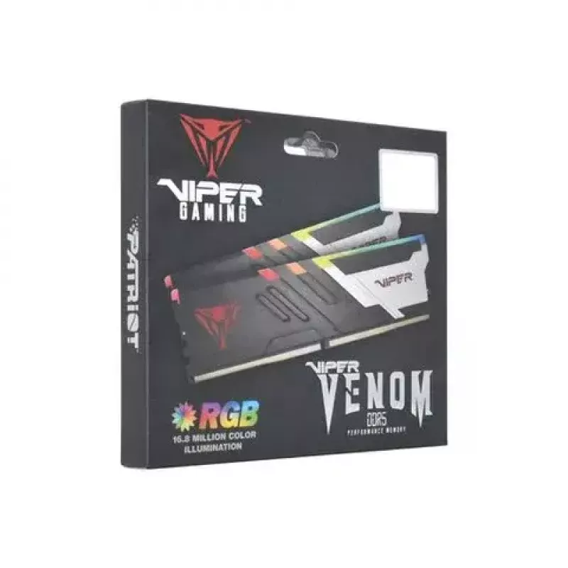 Patriot 32 GB DIMM 7000 (2x 16 GB) kit dual (negro, PVVR532G700C32K, Viper Venom RGB, INTEL XMP)