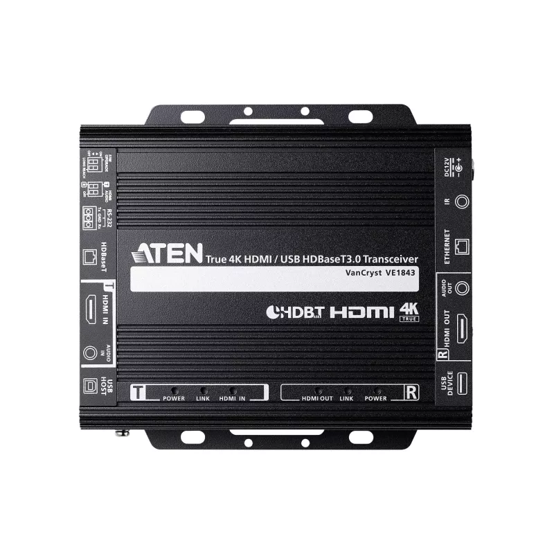 Repeater AV ATEN True 4K HDMI / USB HDBaseT 3.0 transceptor 4096 x 2160