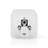 Enchufe inteligente Nedis WIFIP121FWT3 – enchufe Wi-Fi de interior, pack de 3