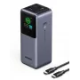 Batería externa Ugreen 20000mAh 130W carga rápida litio gris