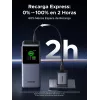 Batería externa Ugreen 20000mAh 130W carga rápida litio gris