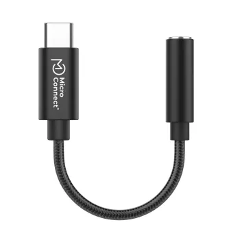 Adaptador de cable de vídeo Microconnect MC-AUDIO-USBC 0,13 m conector macho a conector hembra