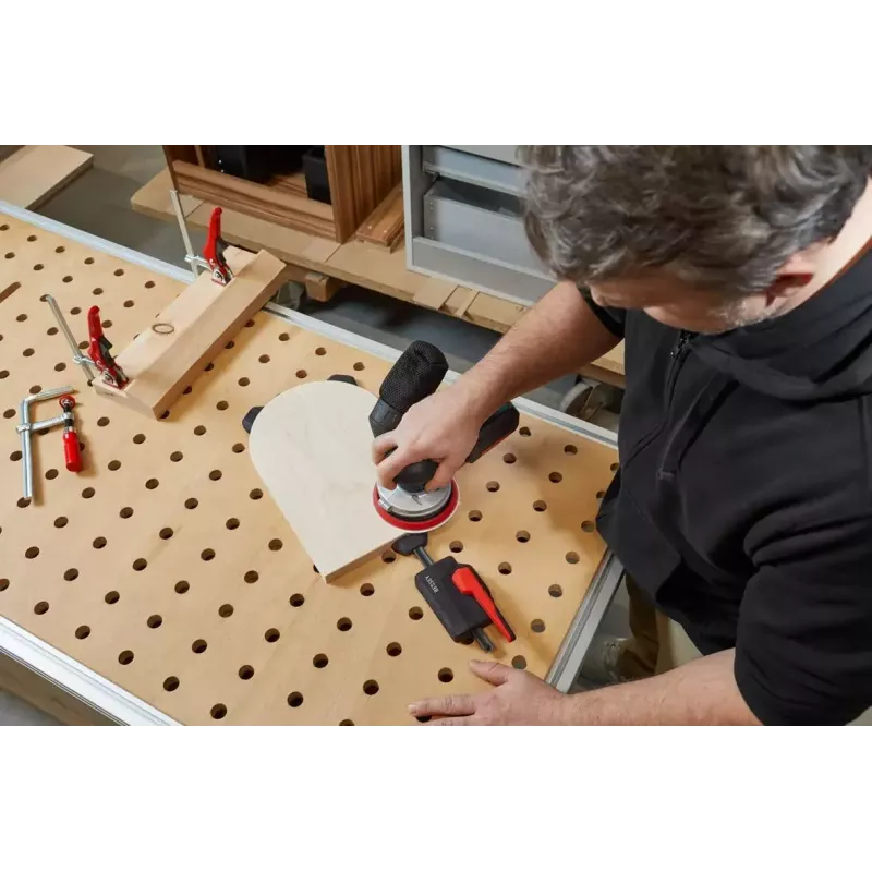 Juego de abrazaderas Bessey WNS WNS-SET-MFT sargentos ajustables para banco de trabajo y carpintería