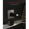 Cargador de pared ICY BOX 2 puertos USB Power Delivery carga rápida negro