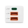 Hama 00201995 cargador para dispositivos móviles smartphone blanco AC carga rápida interior, exterior