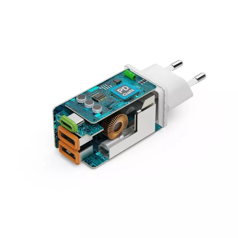 Hama 00201995 cargador para dispositivos móviles smartphone blanco AC carga rápida interior, exterior