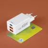 Hama 00201995 cargador para dispositivos móviles smartphone blanco AC carga rápida interior, exterior