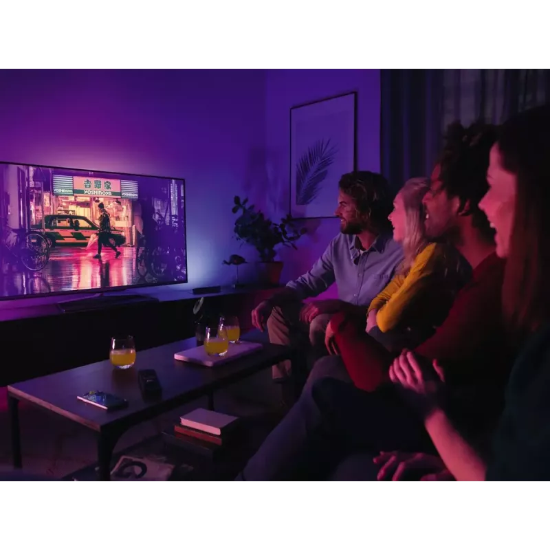 Lámpara de pared inteligente Philips Hue White and Colour Ambience Play Light Bar set de ampliación