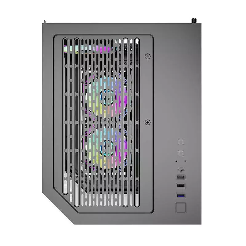 Caja de ordenador Darkflash FT350 ATX negra