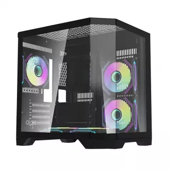 Caja de ordenador Darkflash FT350 ATX negra
