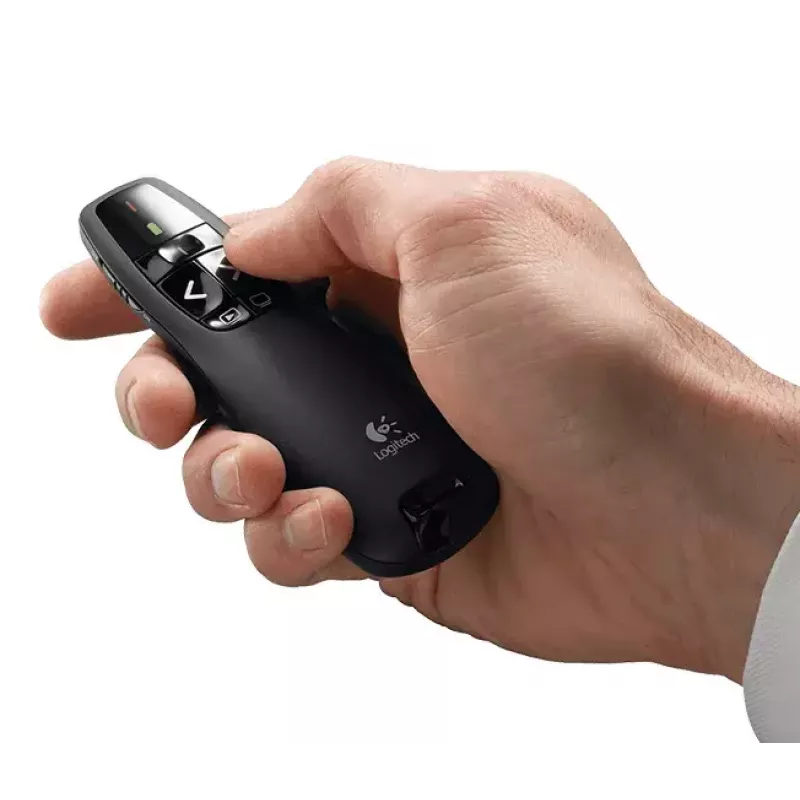 Presentador inalámbrico Logitech R400, USB, 910-001357, 910-001356