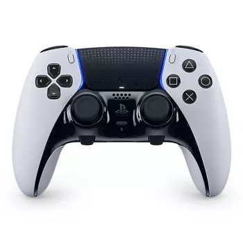 Mando Sony DualSense Edge para PlayStation 5 — con cable e inalámbrico (Bluetooth/USB), negro/blanco