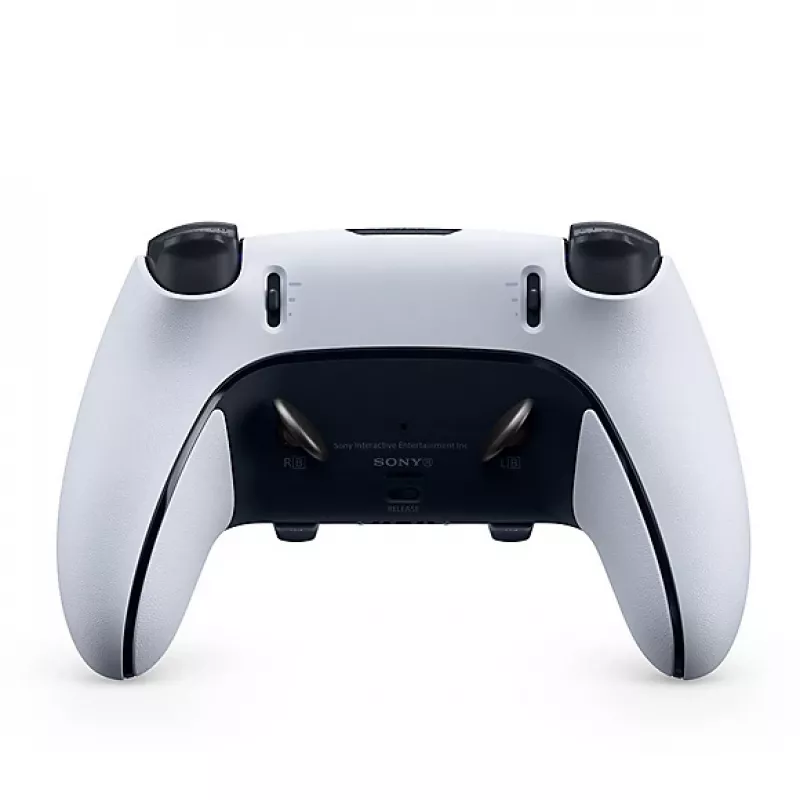 Mando Sony DualSense Edge para PlayStation 5 — con cable e inalámbrico (Bluetooth/USB), negro/blanco