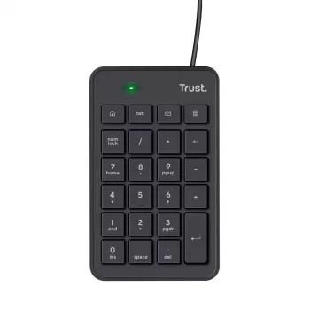Teclado numérico Trust 22221 portátil/PC USB negro