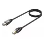 Cable de red UNITEK C18149AGY03-3M RJ-45 Cat8 3m Negro